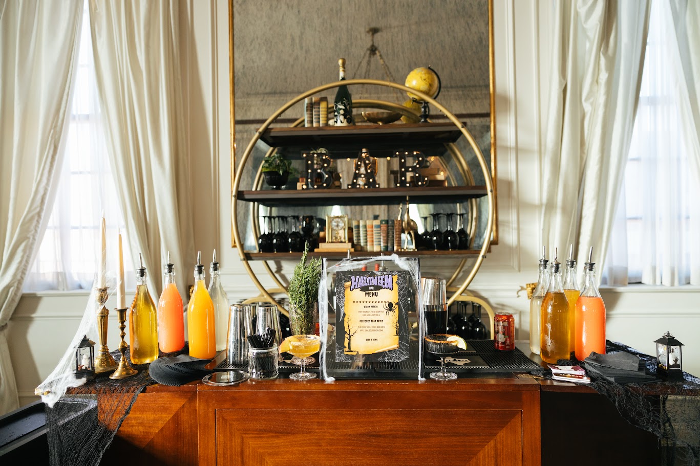 bar for halloween party
